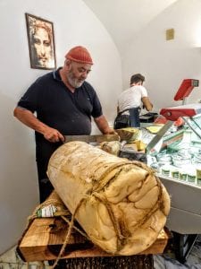 Gregorio Rotolo's Cheese Shop Scanno