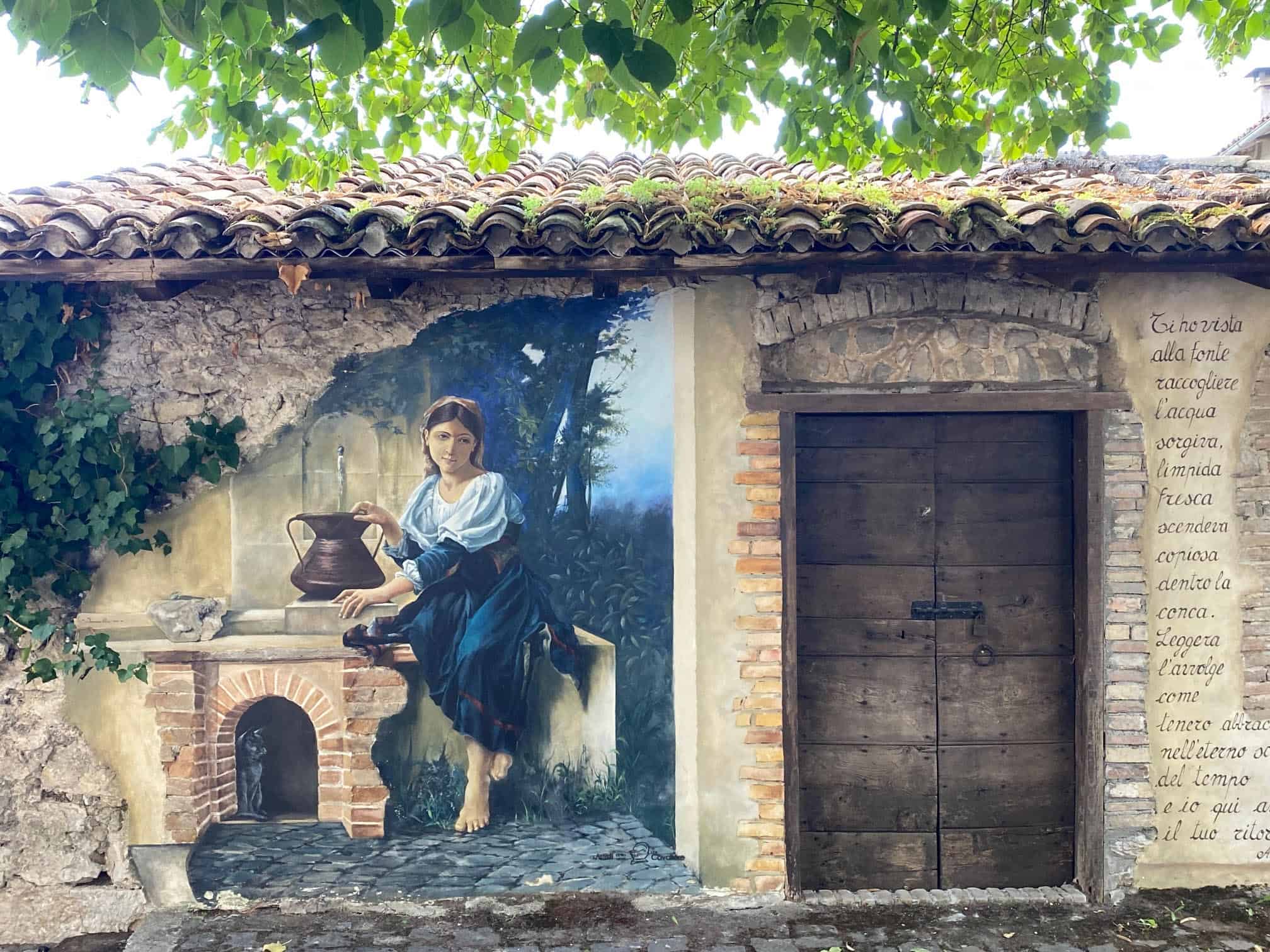 Abruzzo Mural Village Tufo Casoli