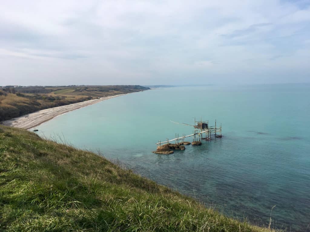 Punta Aderci in February