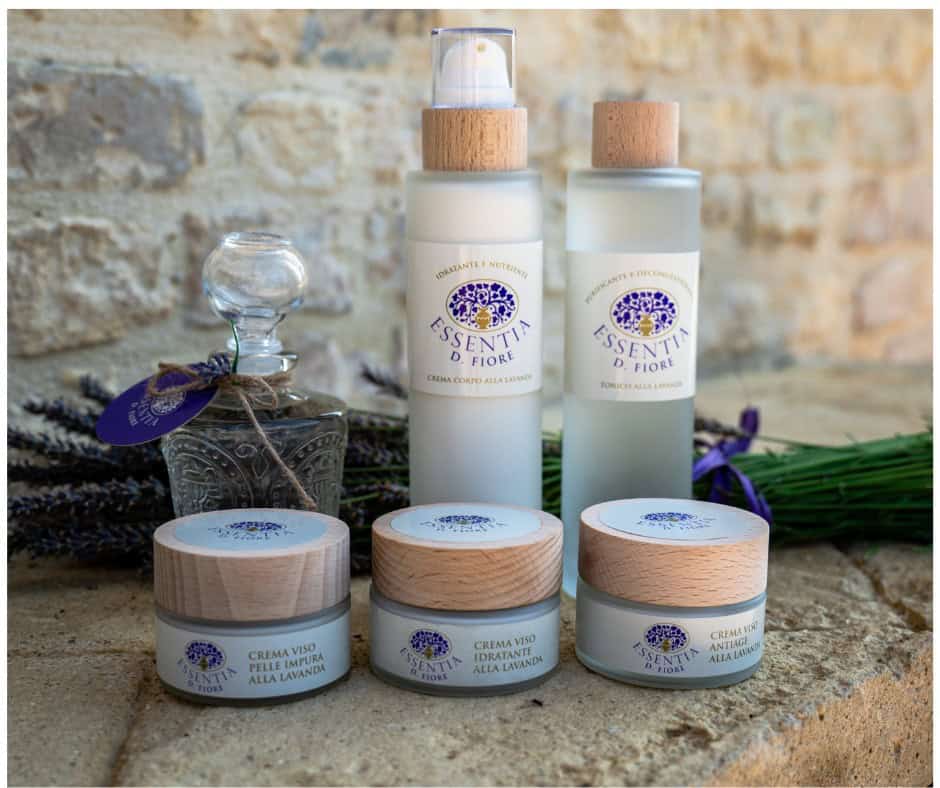 Italian lavender toiletries