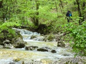Slow hiking Abruzzo - slow - Cascata San Giovanni