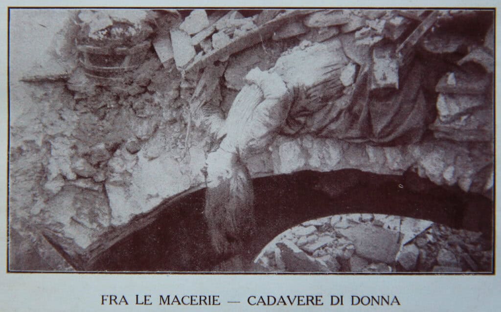 Photograph of a female skeleton discovered in a historic cave, highlighting archaeological heritage.
