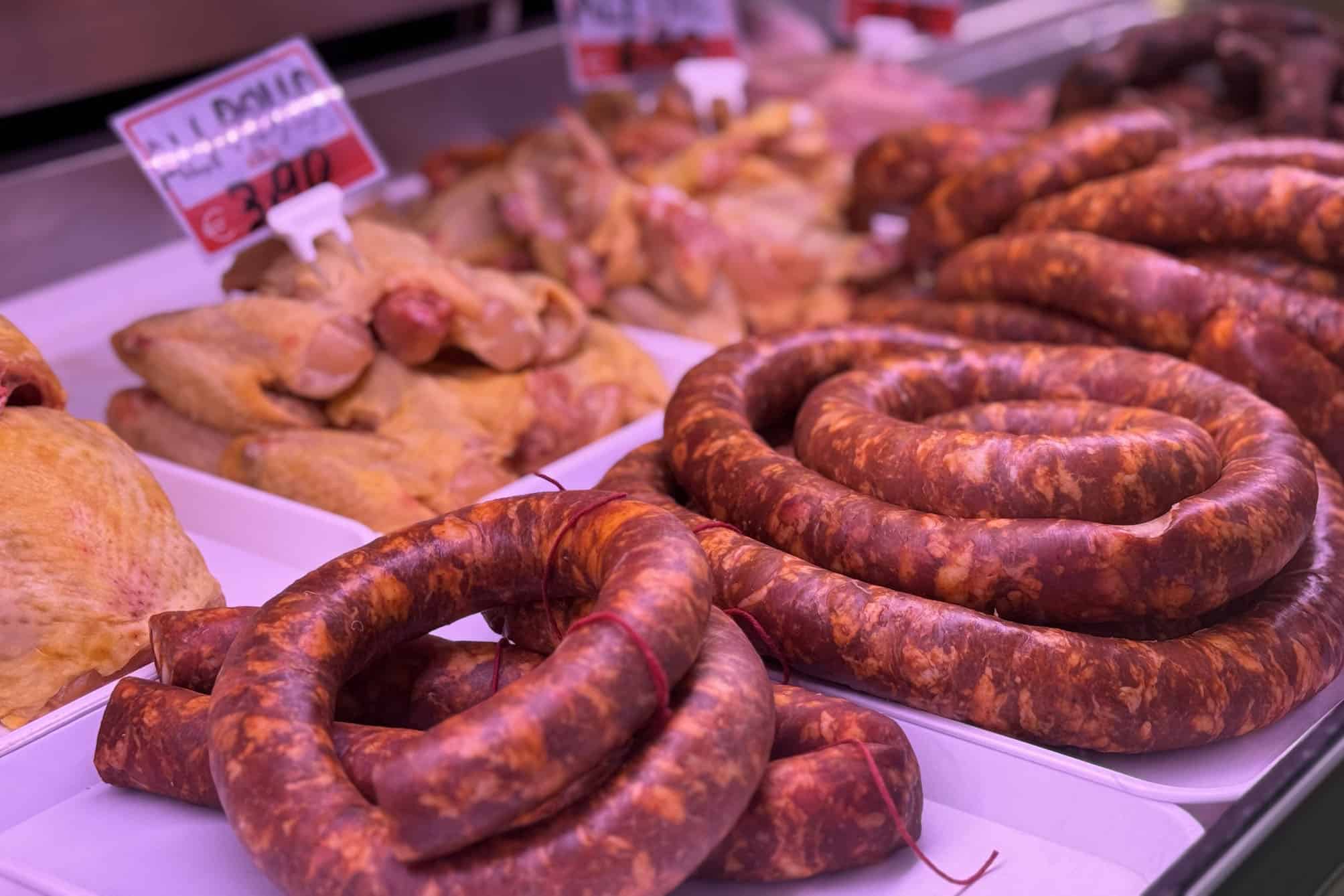 Market scene in Chieti province
