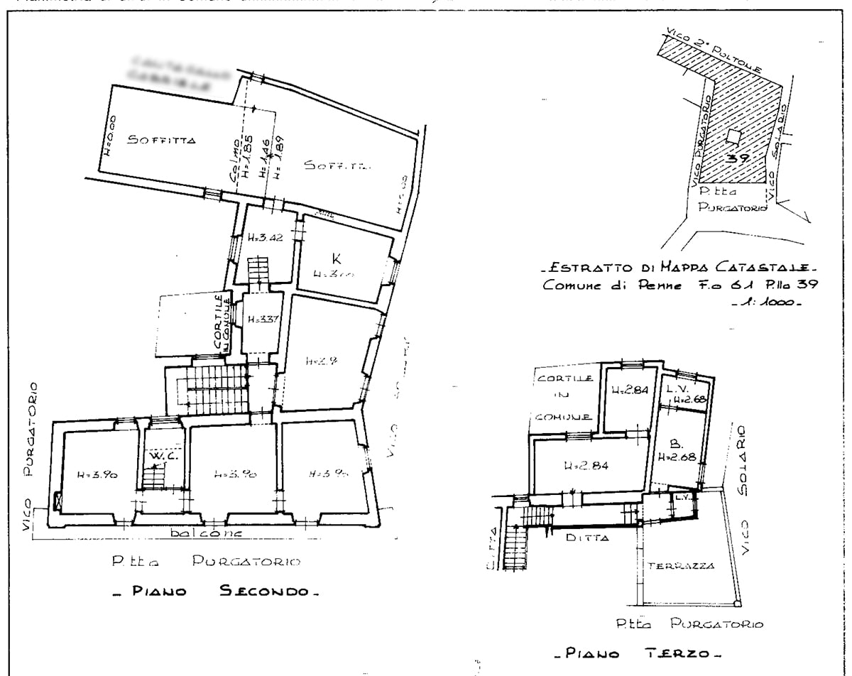 Restored 360° Historic Penthouse, Centro Storico of Penne